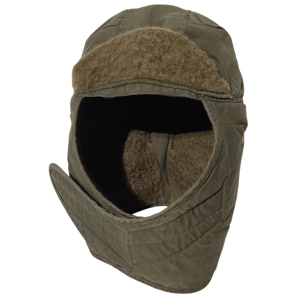 Vintage 1982 US Military Cold Weather Helmet Liner Cap Olive Drab 7 1/2 M&B